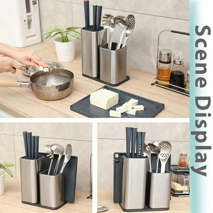 Stainless Steel Knife Holder/Organizer