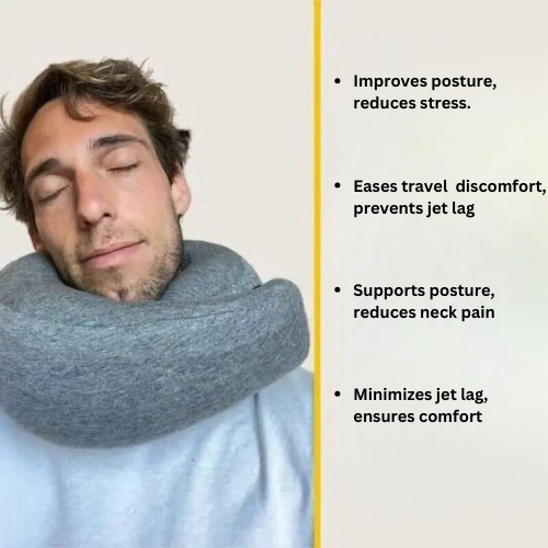 TravelEase™ - Support Neck Pillow