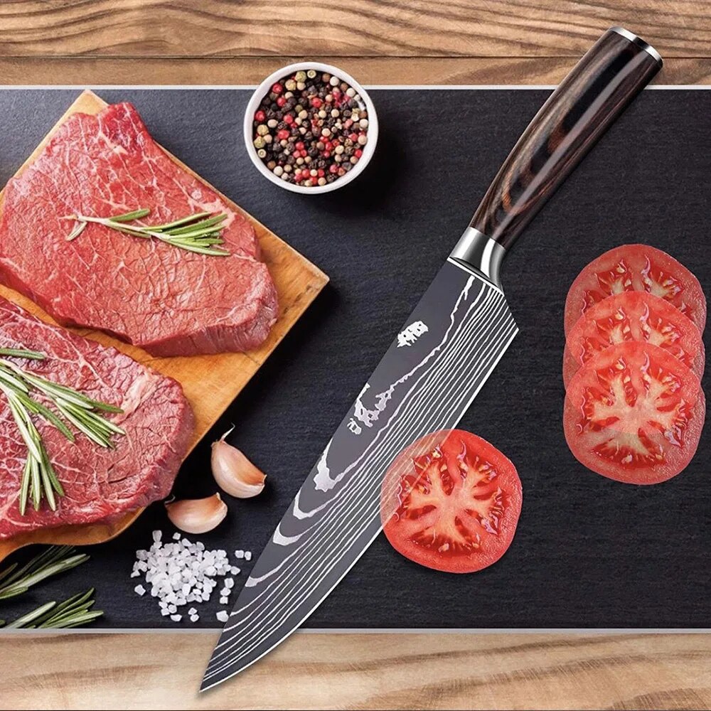 Chef's Signature™ Damascus Knife Set